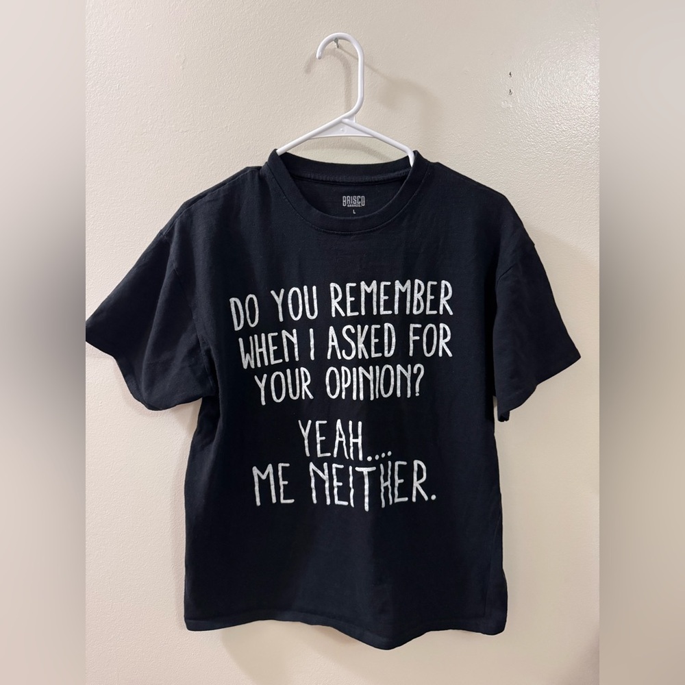 Talking shirt / unisex/